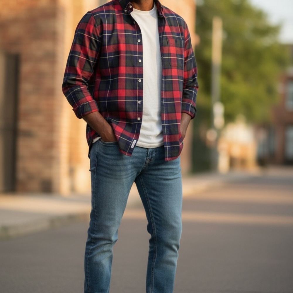 Polo Ralph Lauren Classic Fit Plaid Shirt Size L (NEW / Tag)